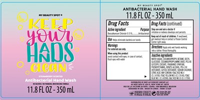 Label Image (Keep Your Hands Clean Hand Wash Strawberry Scented 350 mL Bzk 015)